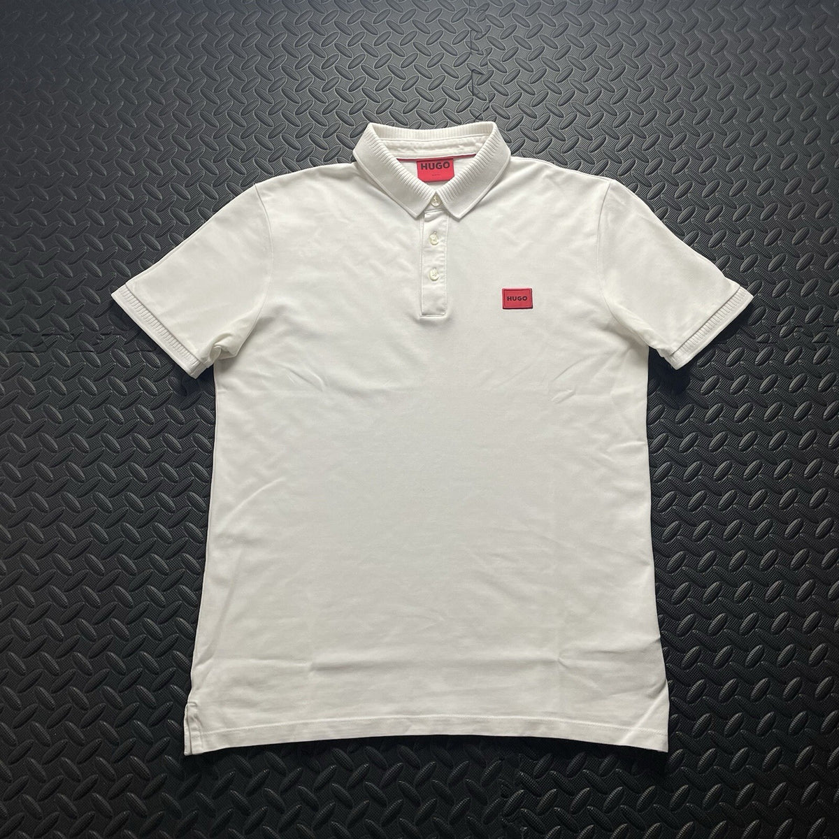 Hugo Boss White Polo Shirt | Men’s Slim Fit S / 3299