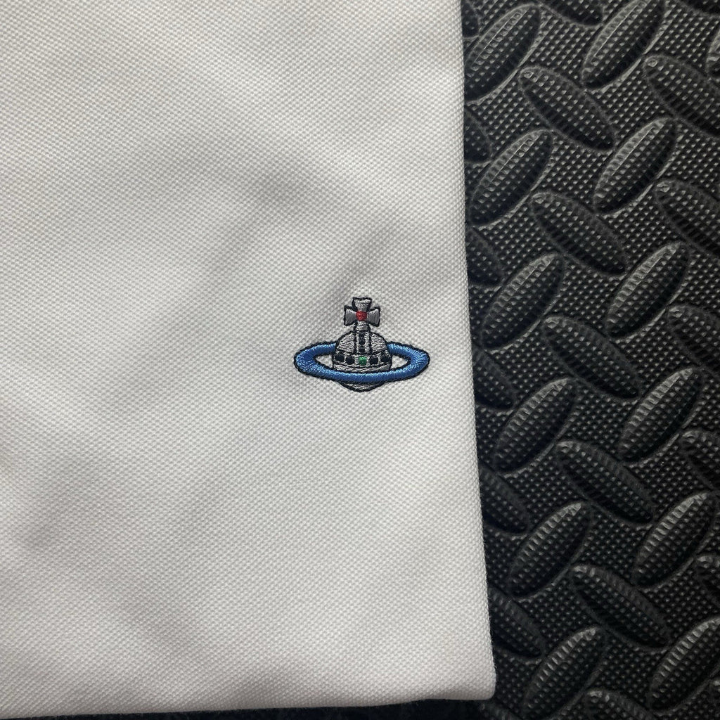 Vivienne Westwood White Polo Shirt | Men’s Slim Fit M 3120