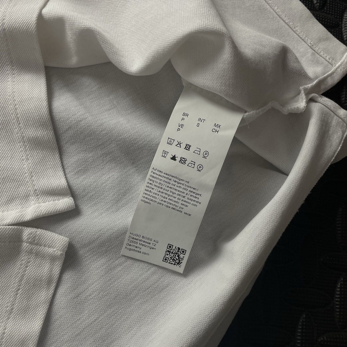 Hugo Boss White Polo Shirt | Men’s Slim Fit S / 2997