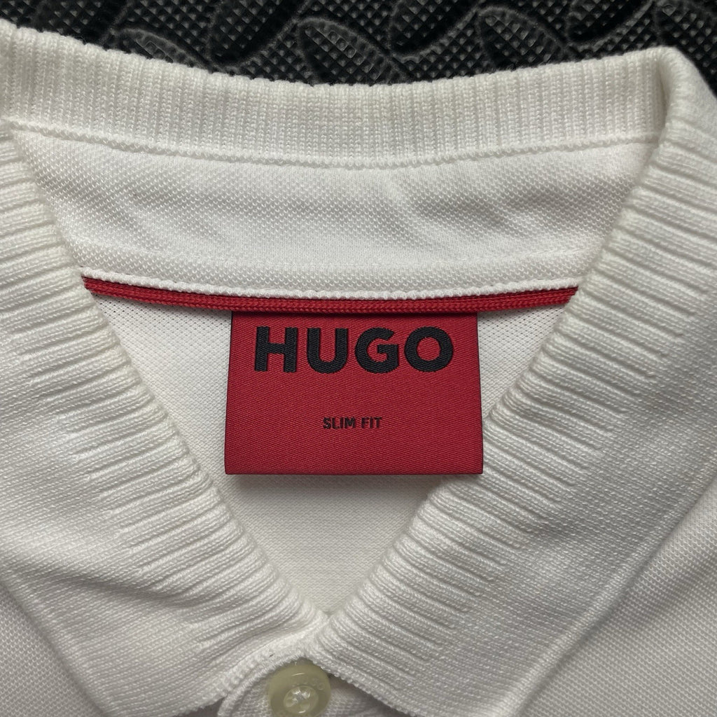 Hugo Boss White Polo Shirt | Men’s Slim Fit S