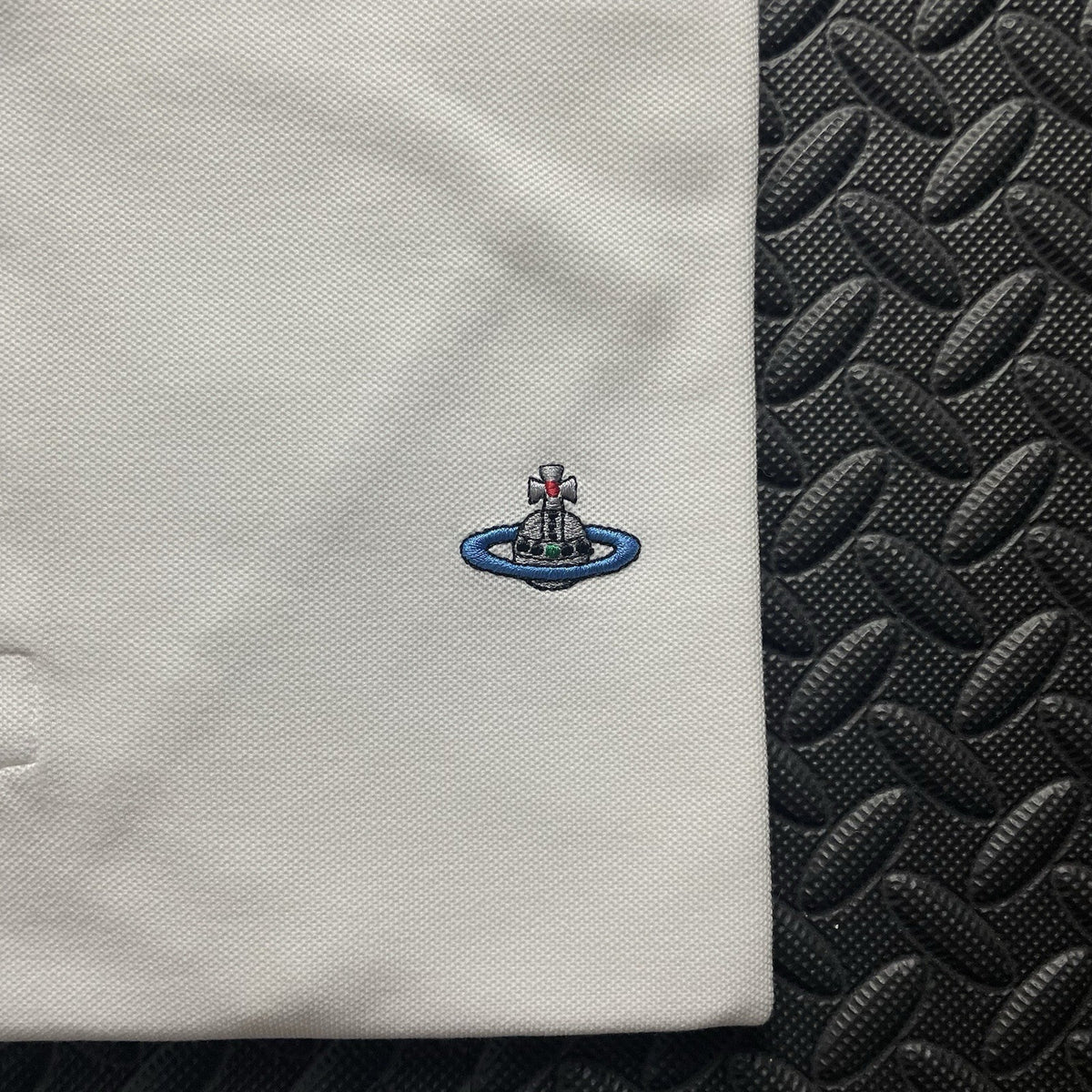 Vivienne Westwood White Polo Shirt | Men’s Slim Fit L / 3370