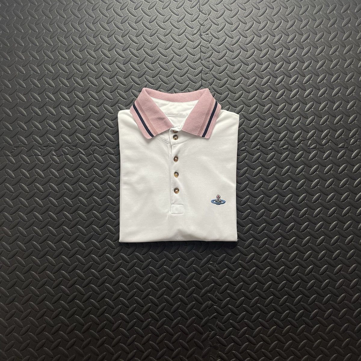Vivienne Westwood White Polo Shirt | Men’s Slim Fit M / 3229