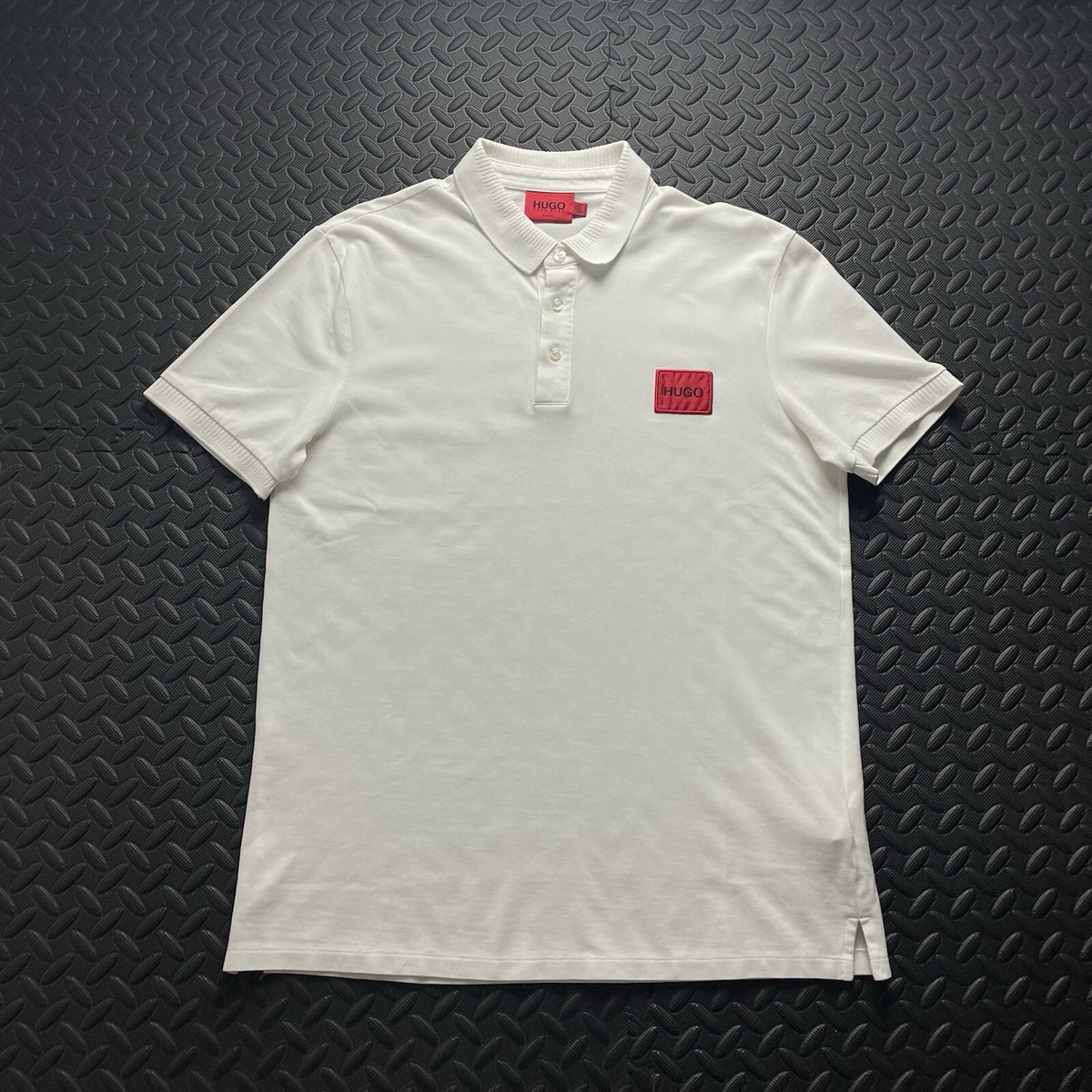 Hugo Boss White Polo Shirt | Men’s Slim Fit S
