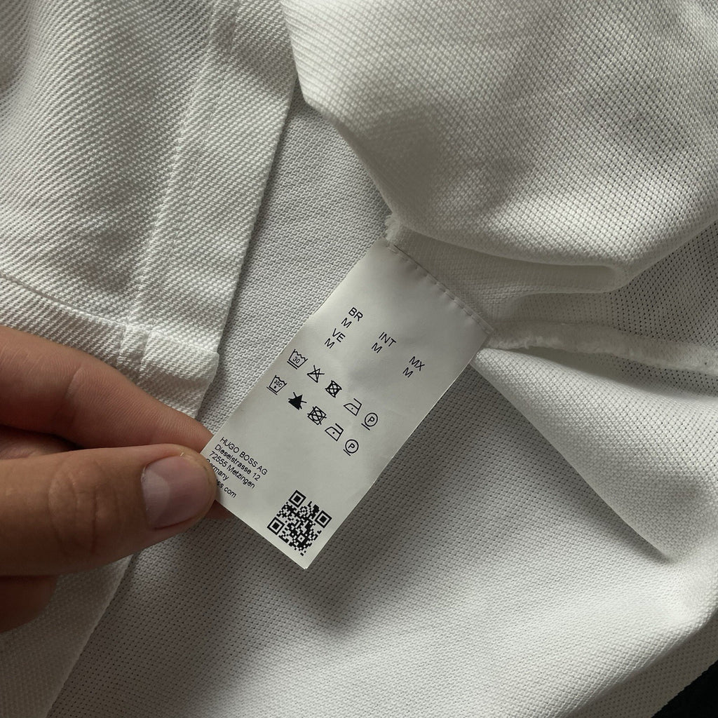 Hugo Boss White Polo Shirt | Men’s Classic Fit M / 2950