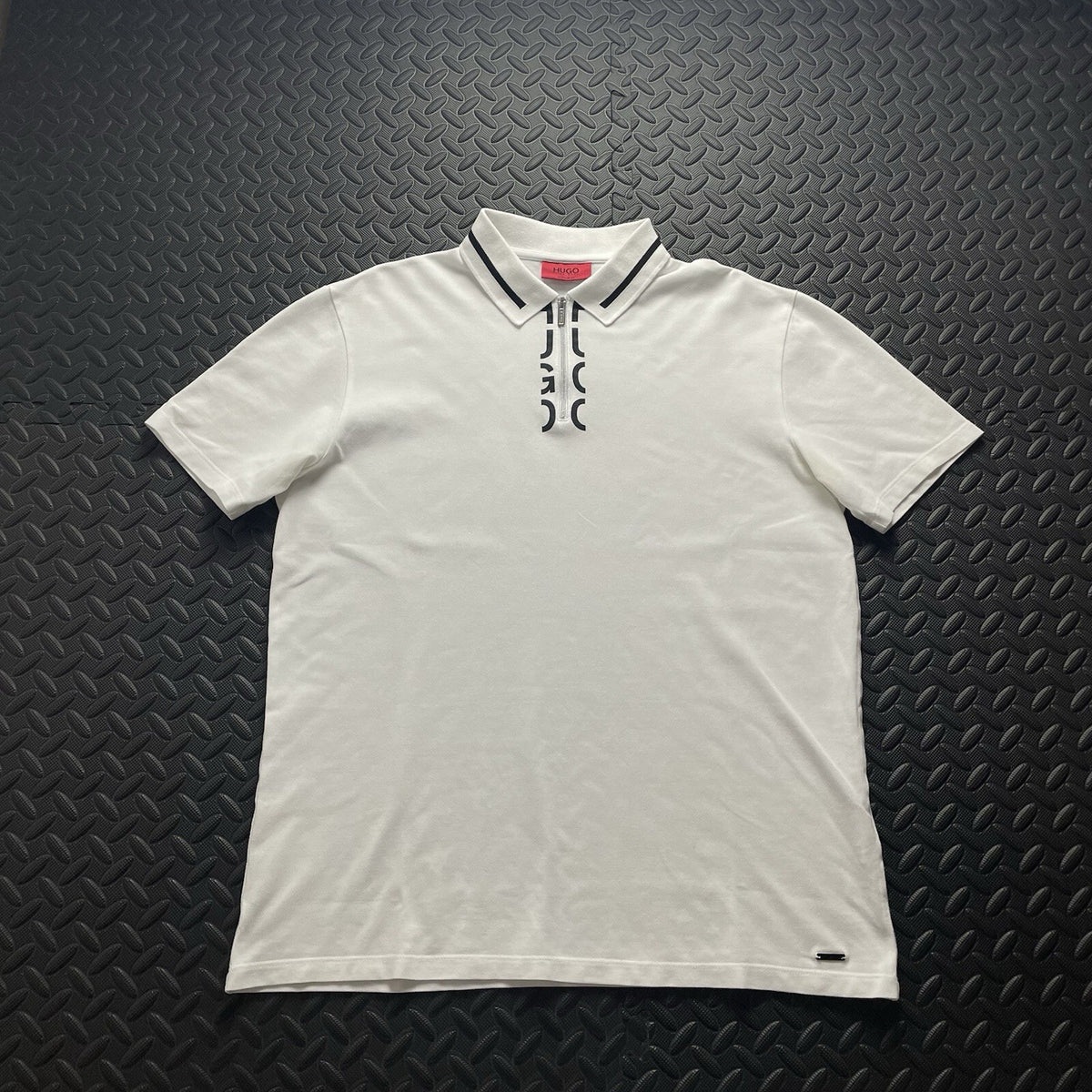 Hugo Boss White Polo Shirt | Men’s Slim Fit S