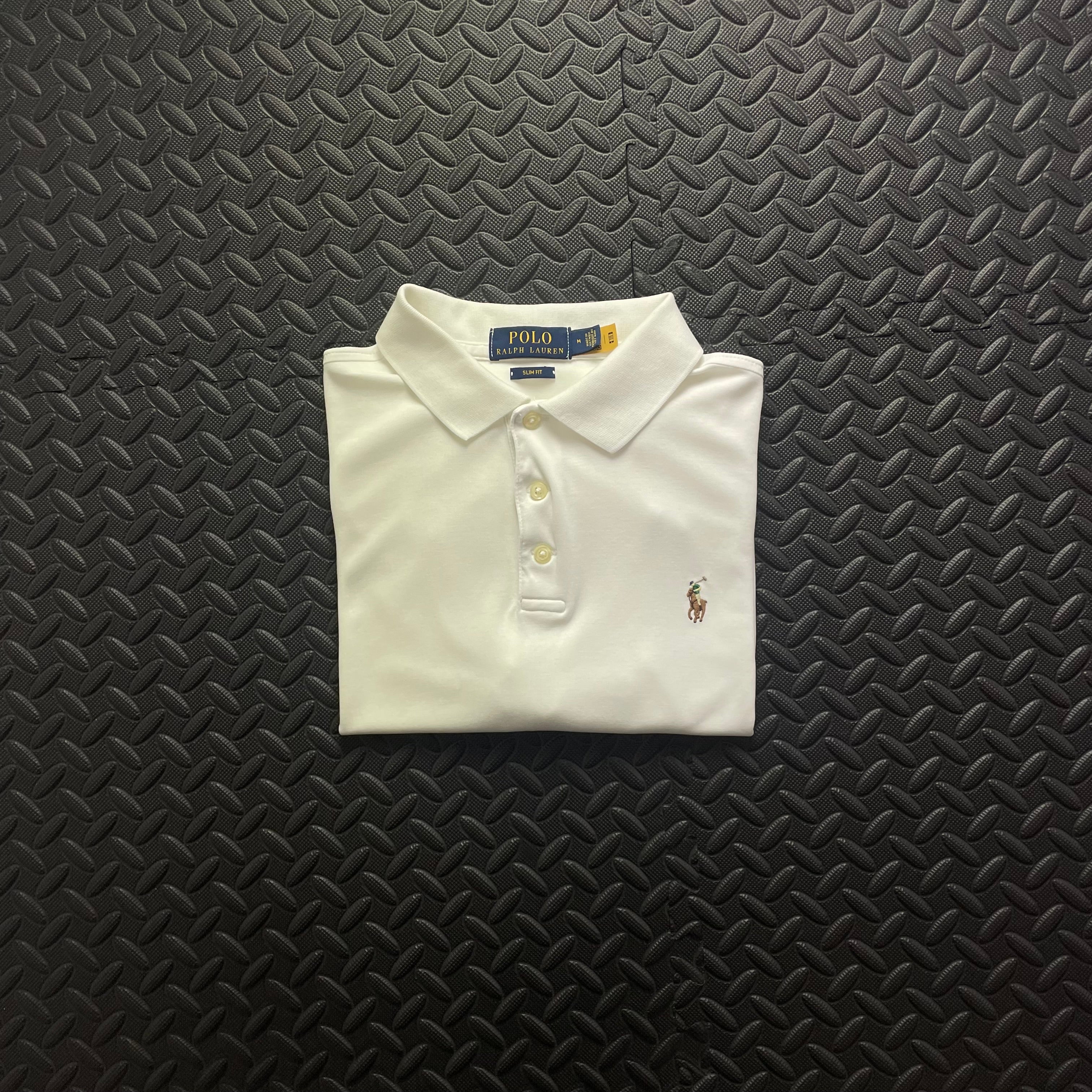 Ralph Lauren Soft Cotton Polo Shirt - White