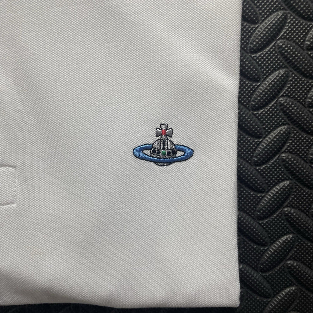 Vivienne Westwood White Polo Shirt | Men’s Slim Fit M / 3229