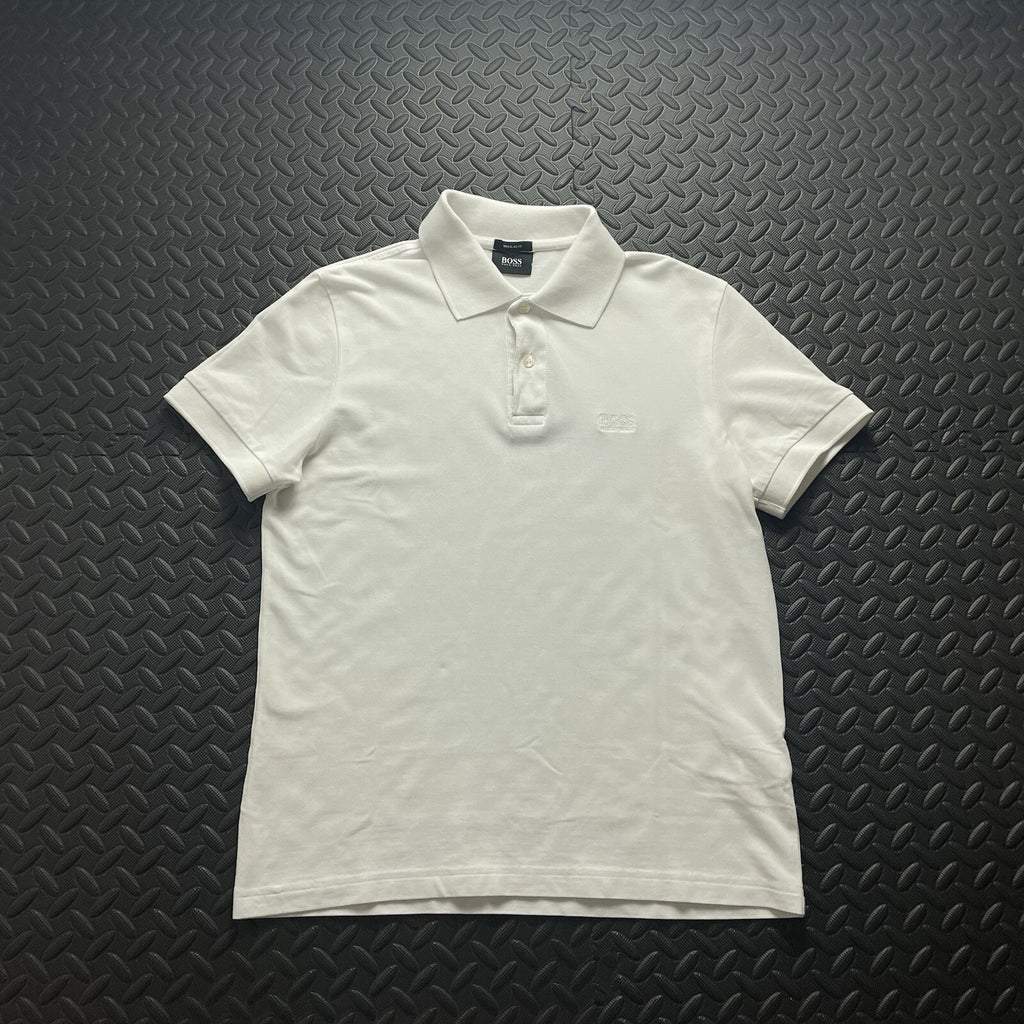 Hugo Boss White Polo Shirt | Men’s S