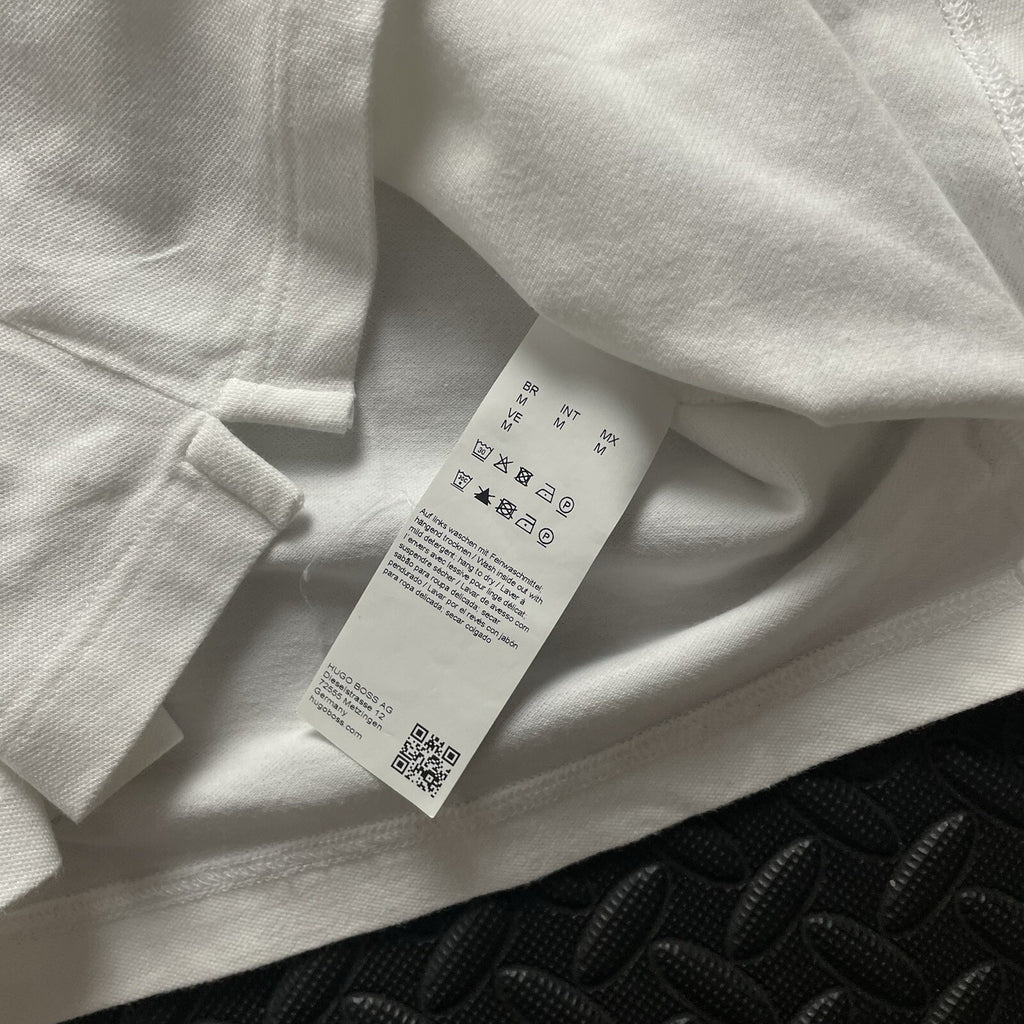 Hugo Boss White Polo Shirt | Men’s Mens Slim Fit M / 2996