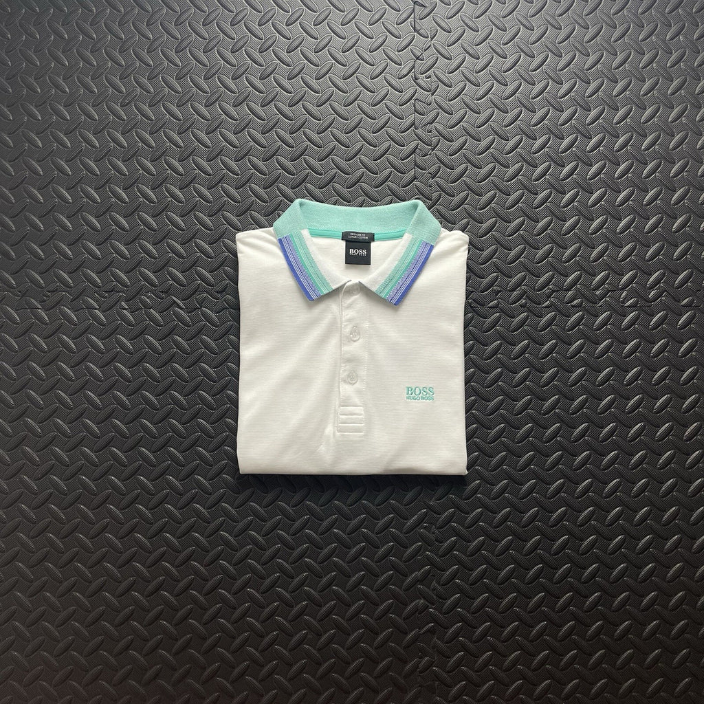 Hugo Boss White Polo Shirt | Men’s Classic Fit S