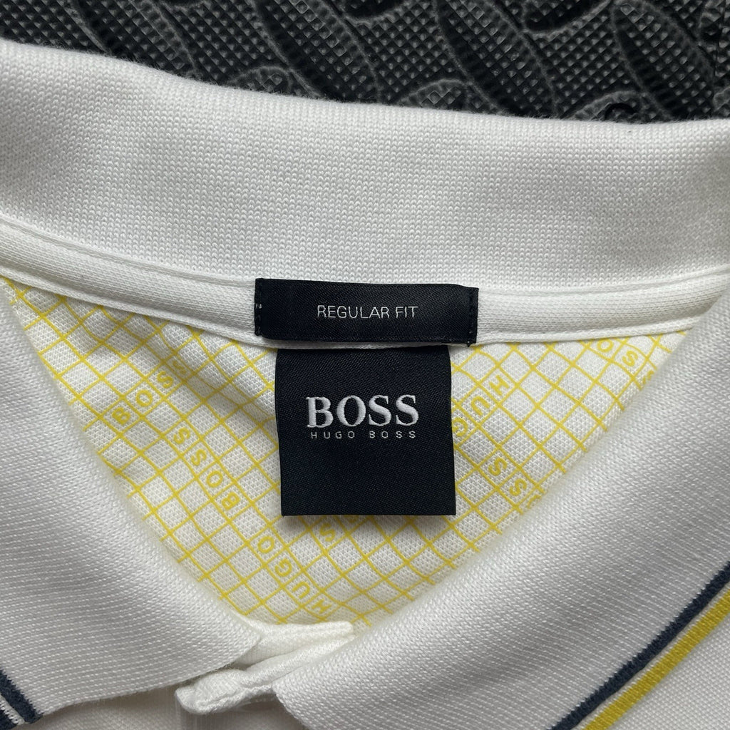 Hugo Boss White Polo Shirt | Men’s Classic Fit M / 2995