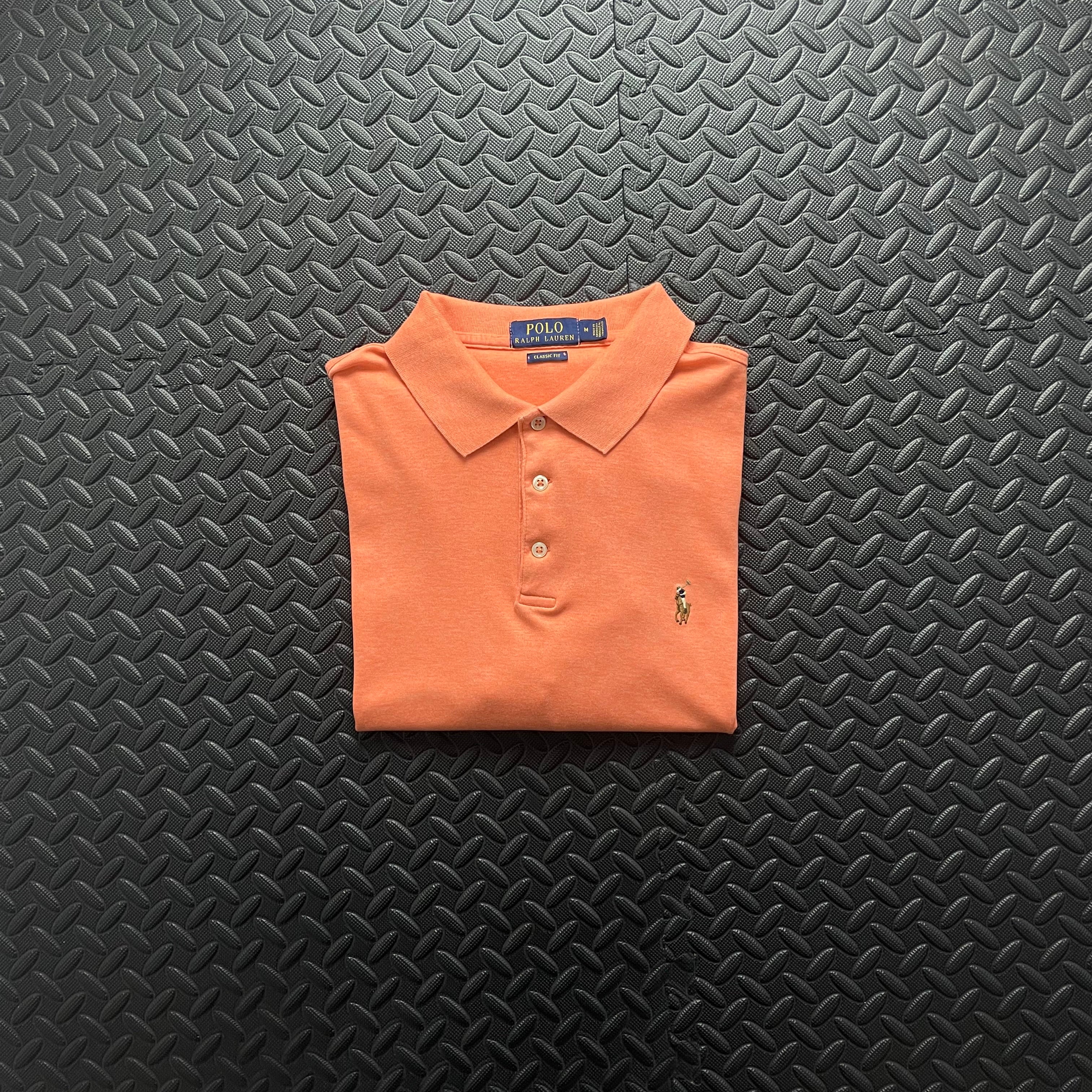Ralph Lauren Soft Cotton Polo Shirt - Orange