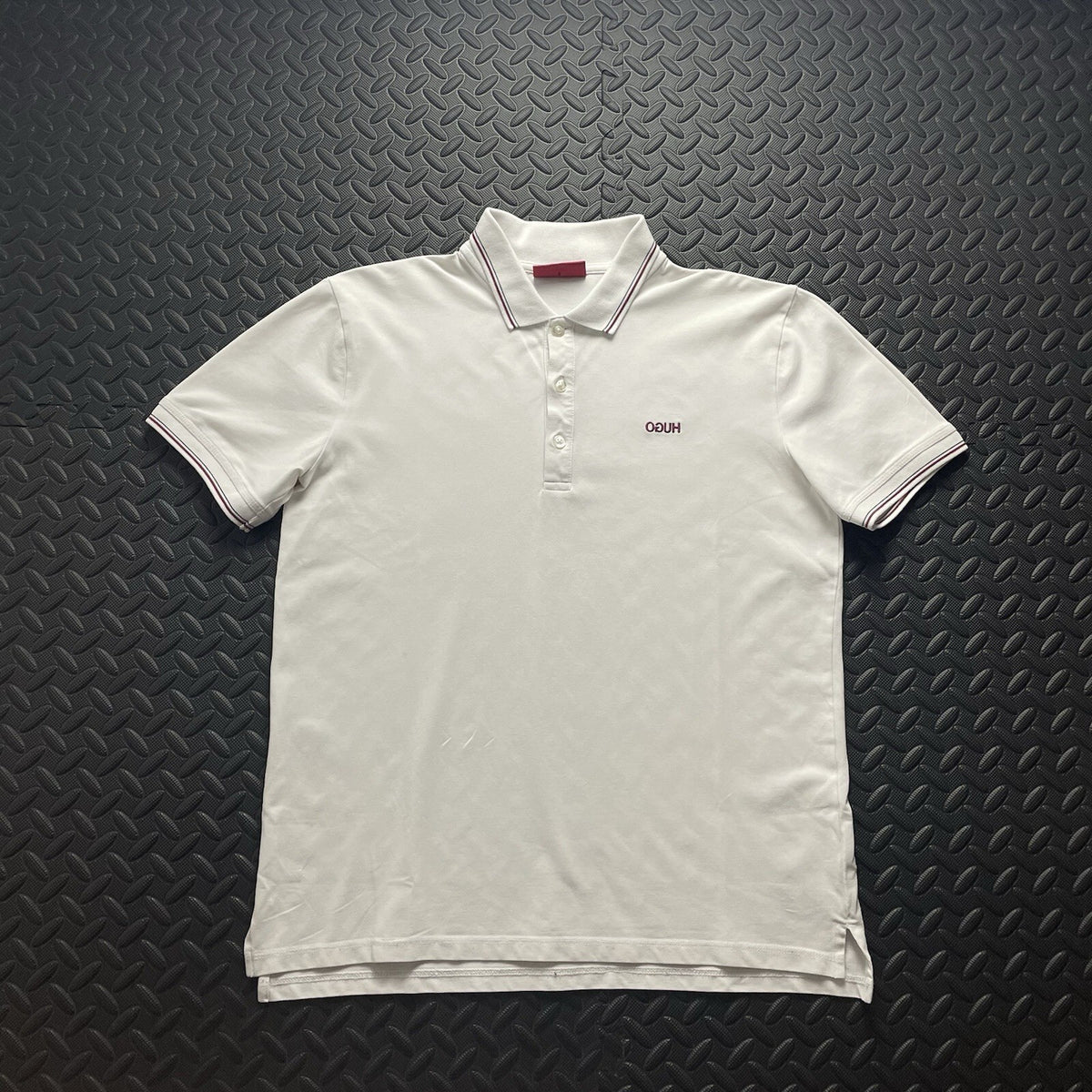 Hugo Boss White Polo Shirt | Men’s Slim Fit S