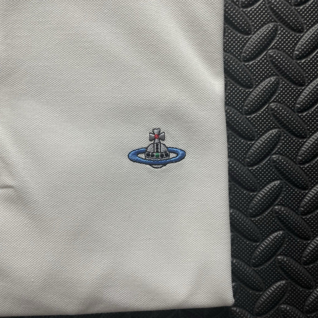 Vivienne Westwood White Polo Shirt | Men’s Slim Fit L / 3334
