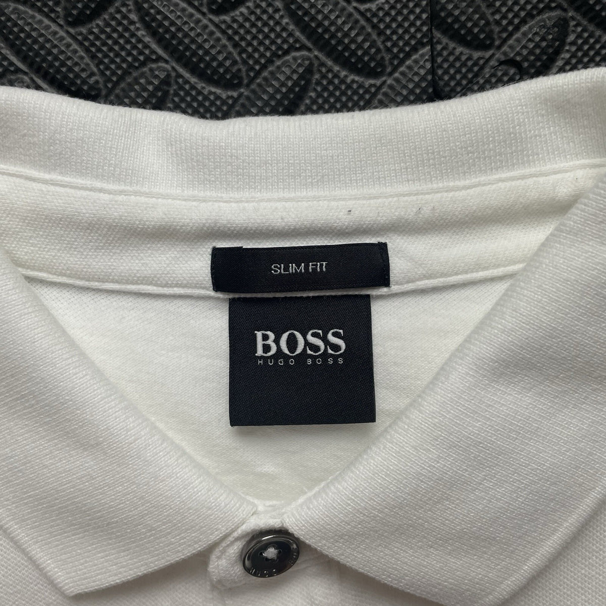 Hugo Boss White Polo Shirt | Men’s Mens Slim Fit M / 2996