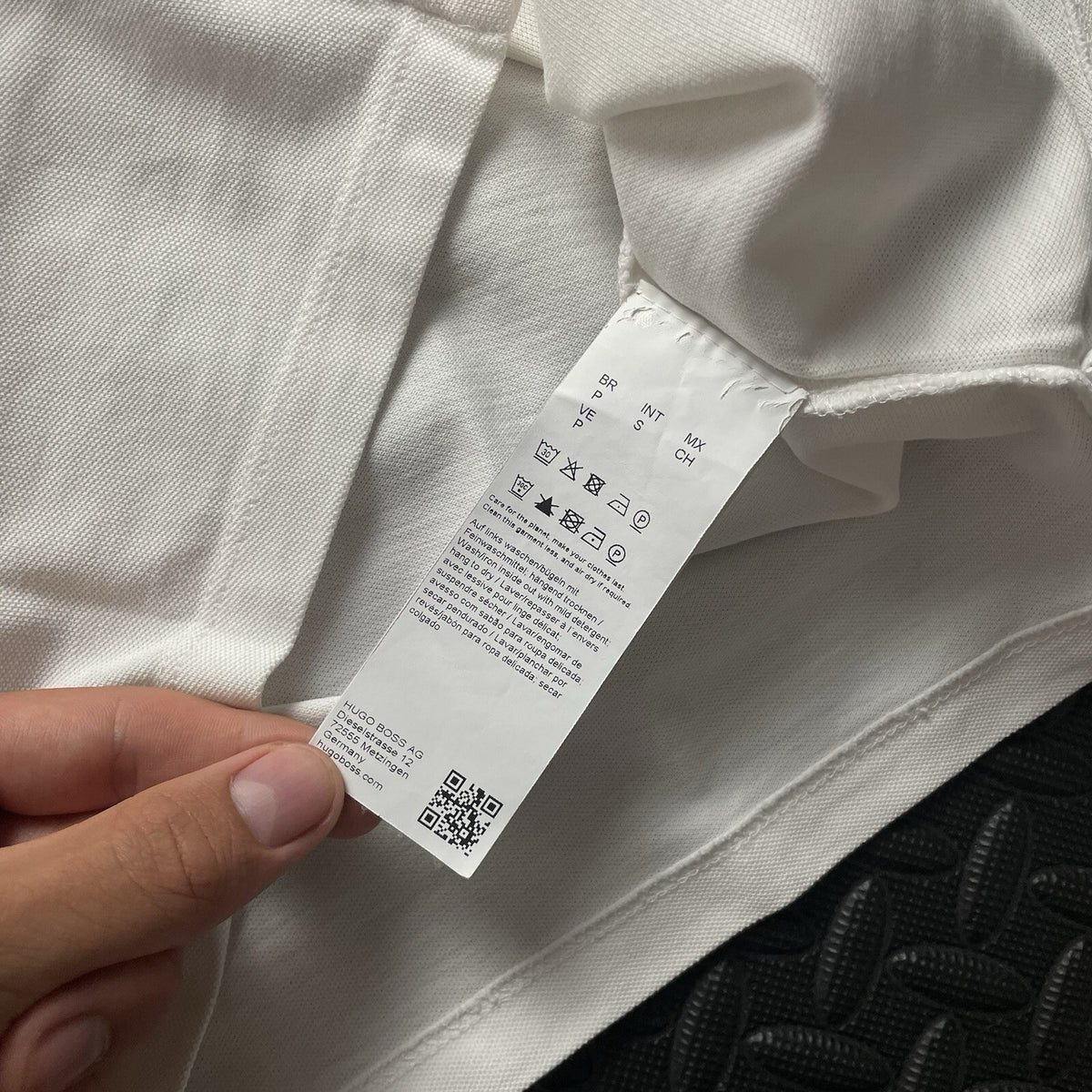 Hugo Boss White Polo Shirt | Men’s Slim Fit S / 3299