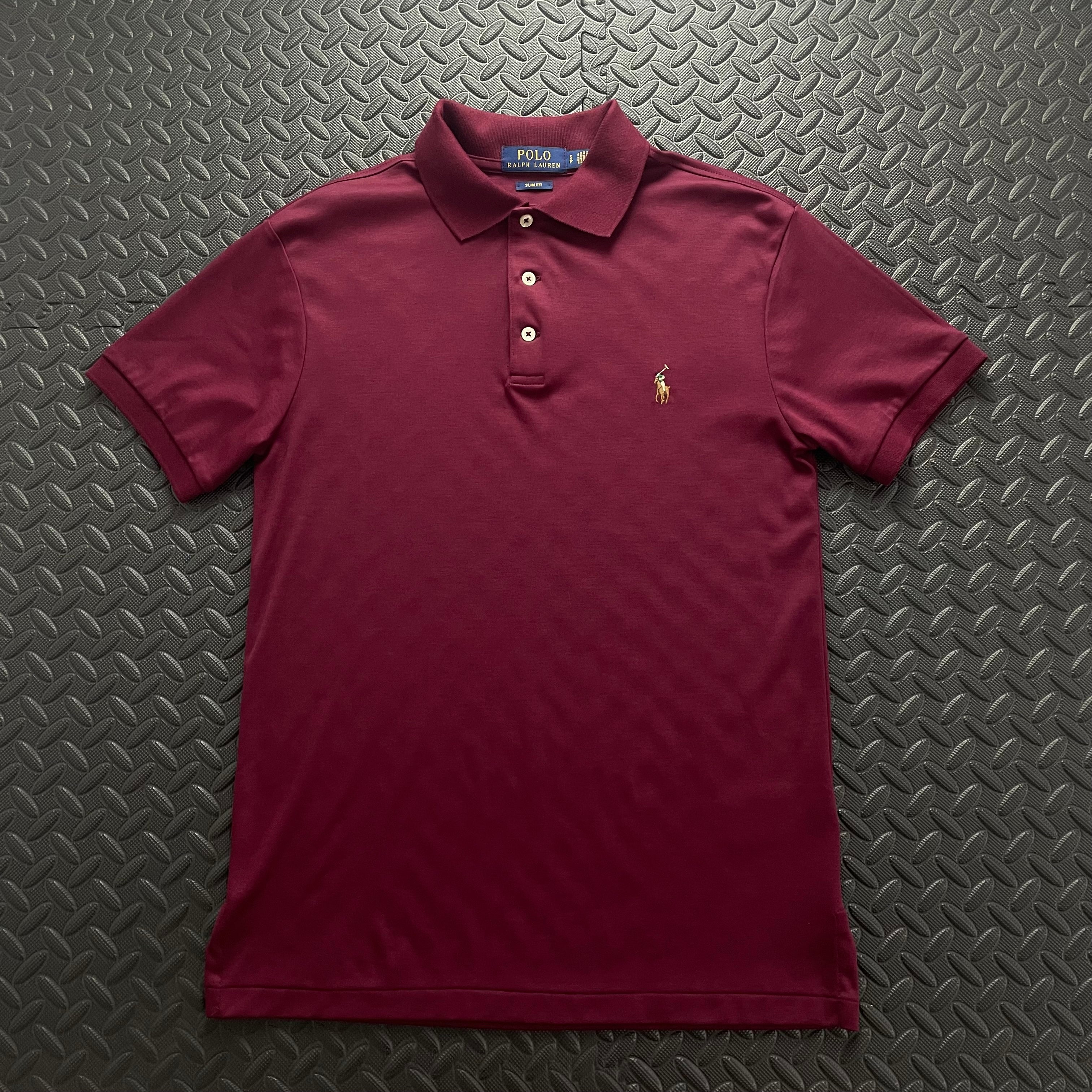 Ralph Lauren Soft Cotton Polo Shirt - Burgundy