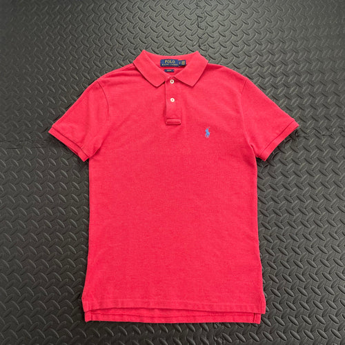 Ralph Lauren Iconic Mesh Polo Shirt - Coral