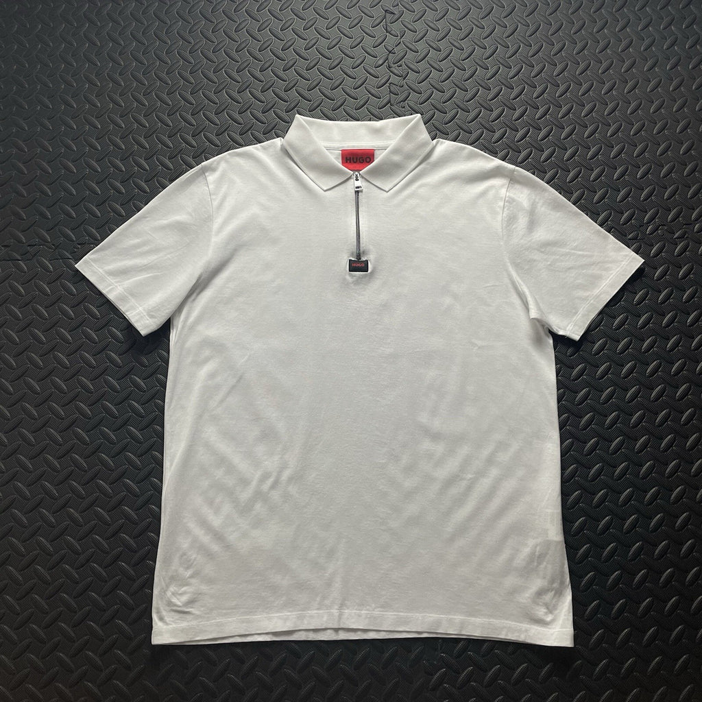 Hugo Boss White Polo Shirt | Men’s Classic Fit S