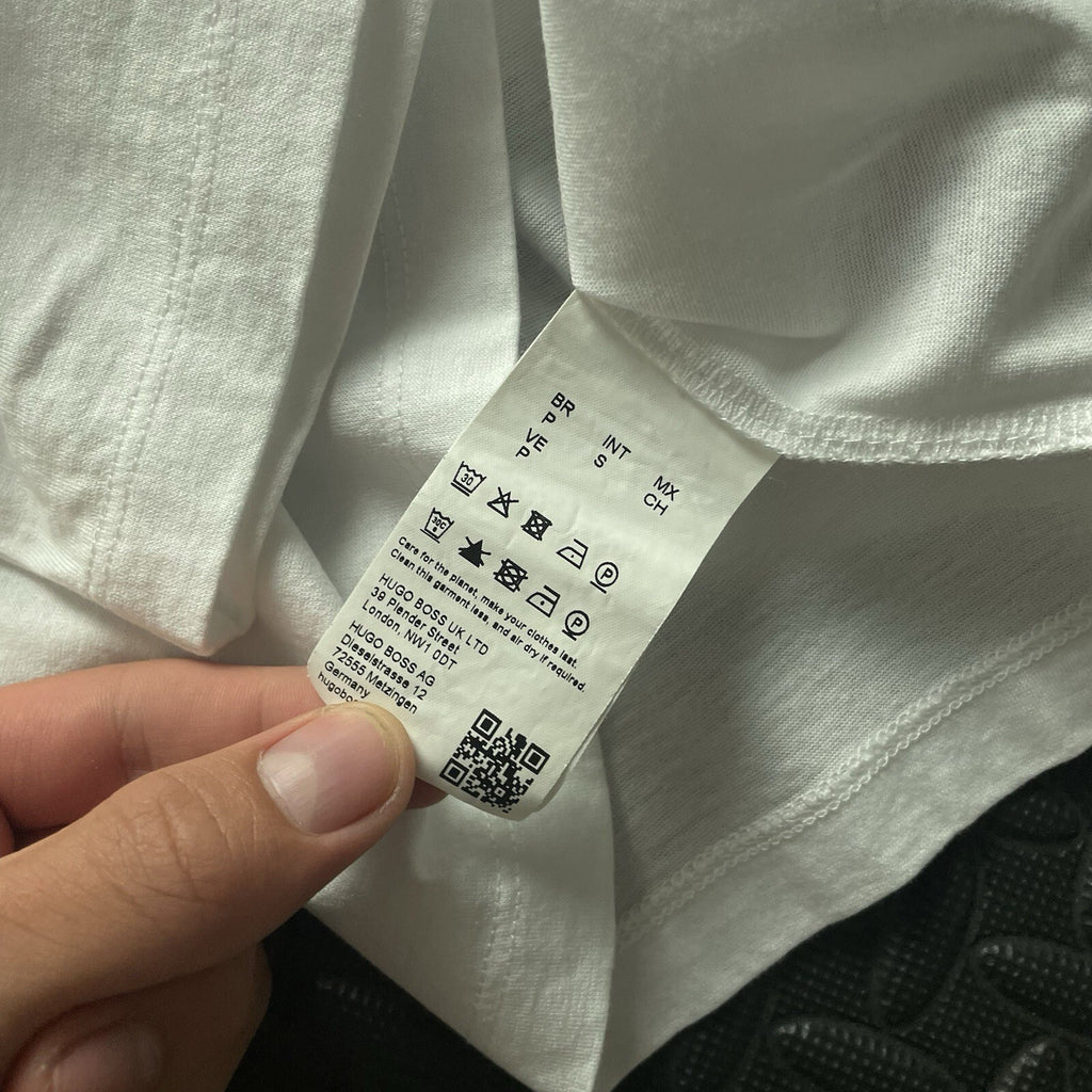 Hugo Boss White Polo Shirt | Men’s Classic Fit S