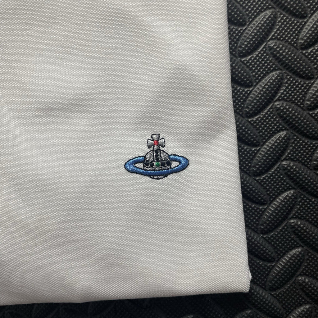 Vivienne Westwood White Polo Shirt | Men’s Slim Fit L / 2938