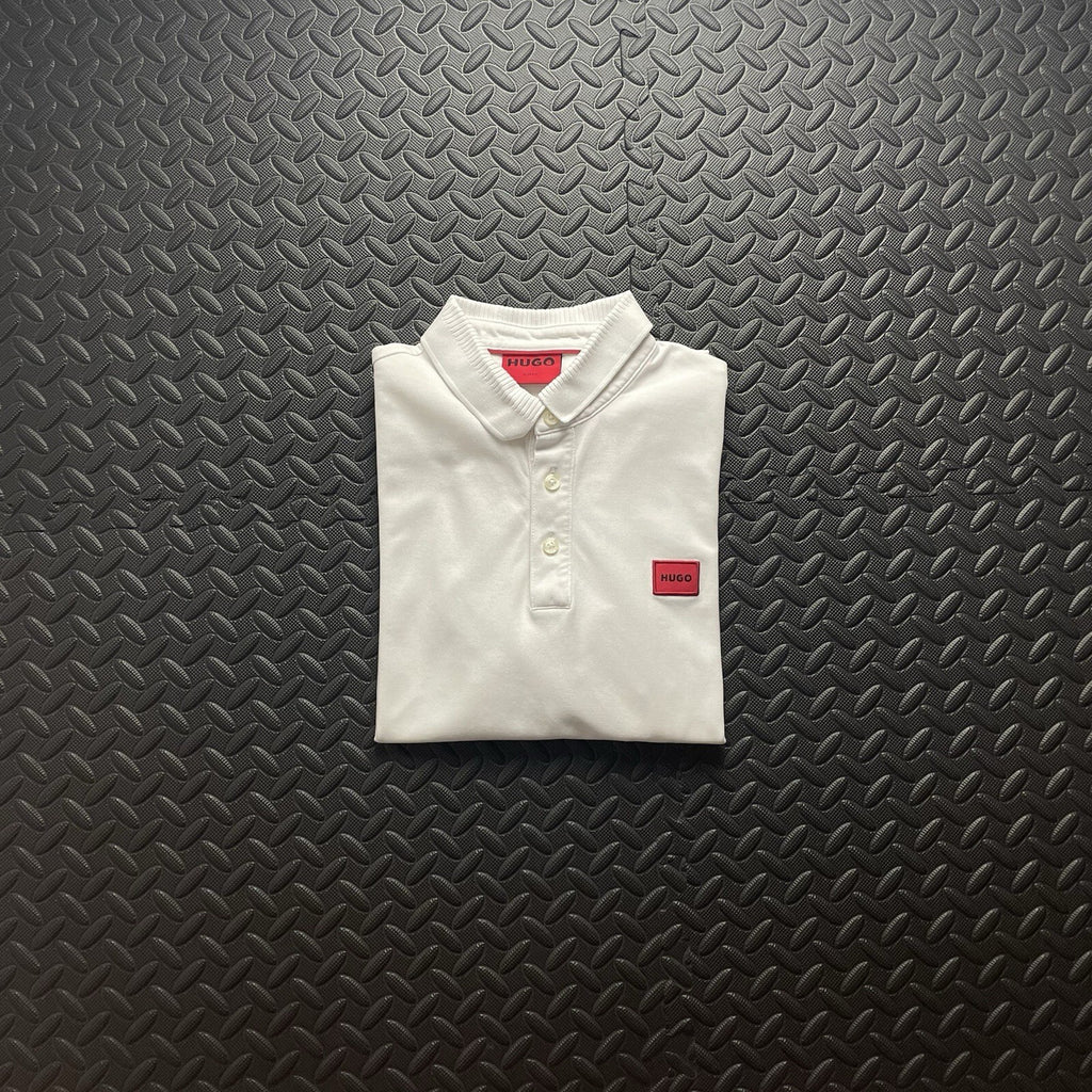 Hugo Boss White Polo Shirt | Men’s Slim Fit S / 3273