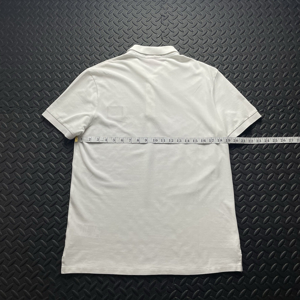 Hugo Boss White Polo Shirt | Men’s Slim Fit S