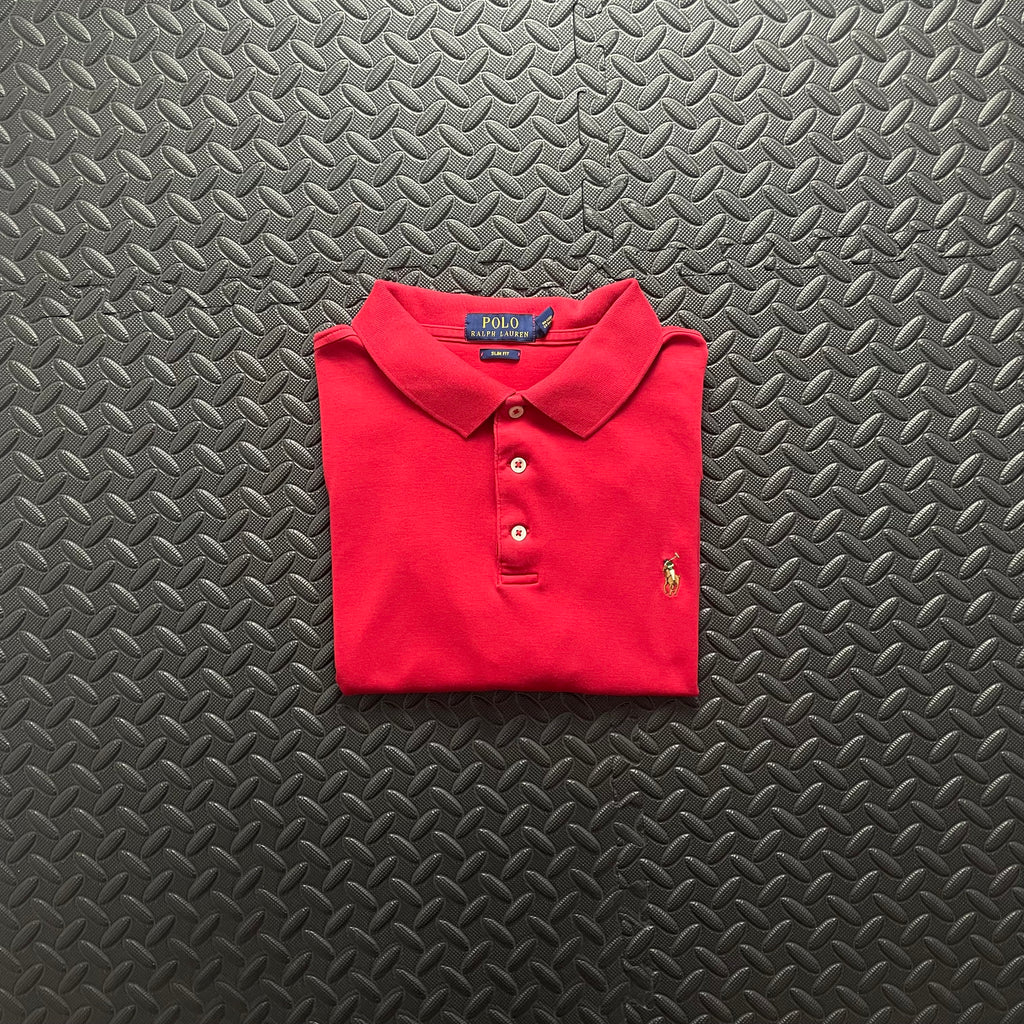 Ralph Lauren Soft Cotton Polo Shirt - Red