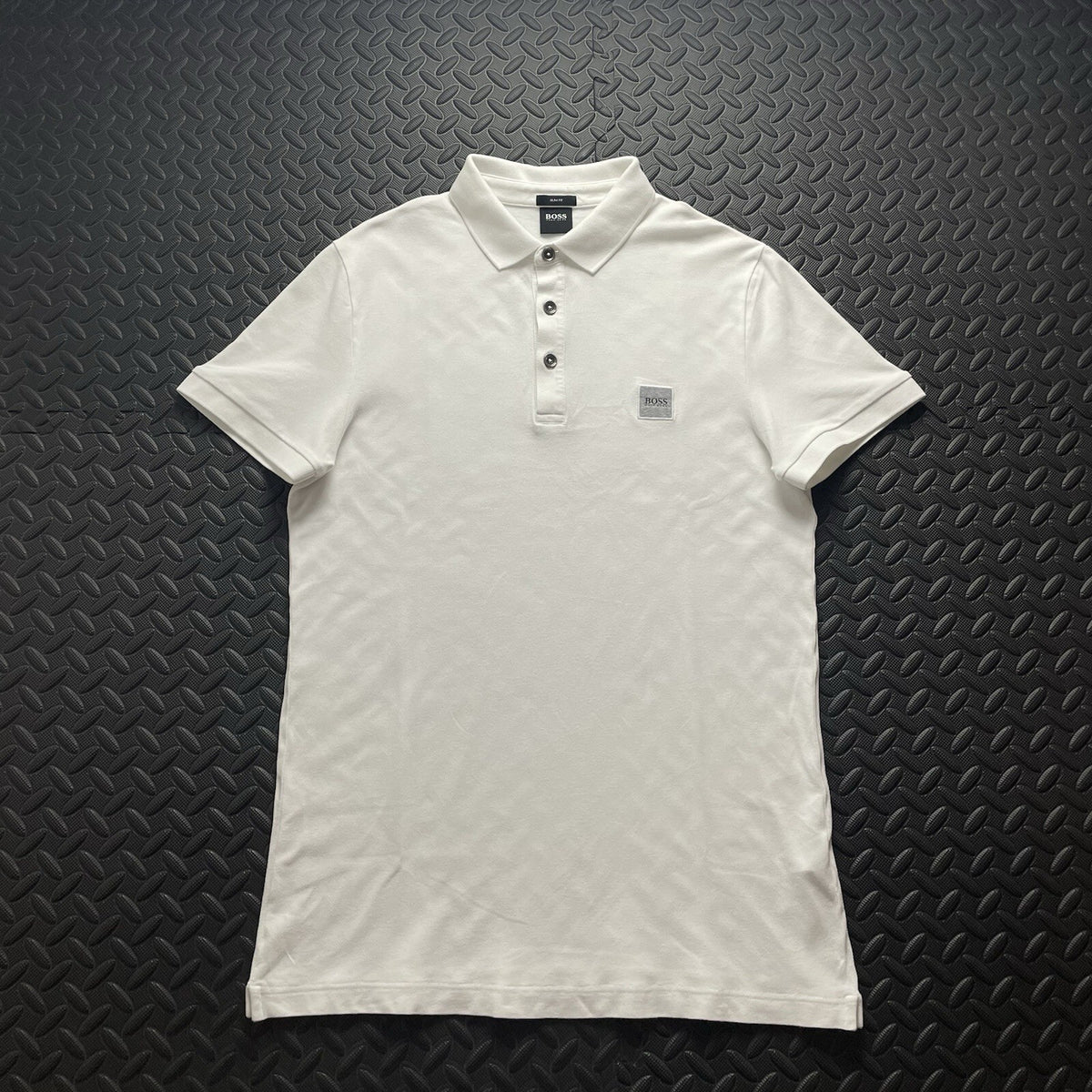 Hugo Boss White Polo Shirt | Men’s Mens Slim Fit M / 2996