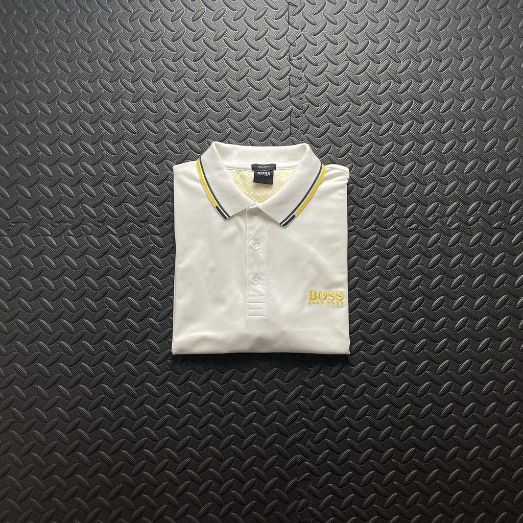 Hugo Boss White Polo Shirt | Men’s Classic Fit M / 2995