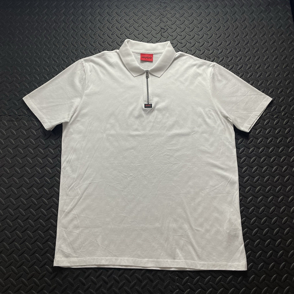 Hugo Boss White Polo Shirt | Men’s Classic Fit XL