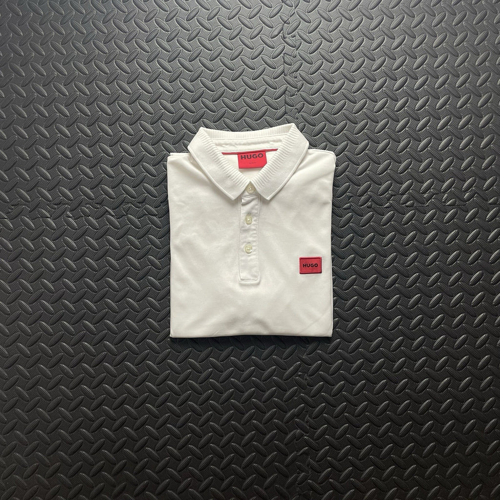 Hugo Boss White Polo Shirt | Men’s Slim Fit S / 3299