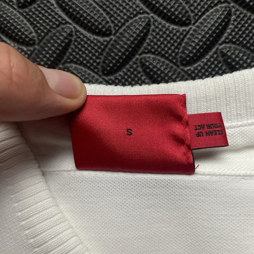 Hugo Boss White Polo Shirt | Men’s Slim Fit S