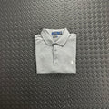 Ralph Lauren Slim Fit Stretch Mesh Polo Shirt - Light Grey