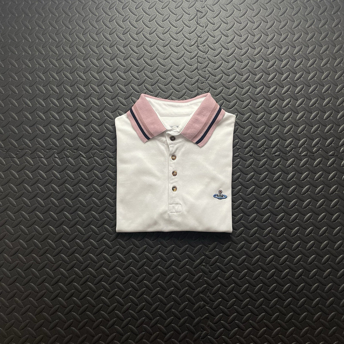Vivienne Westwood White Polo Shirt | Men’s Slim Fit M 3120
