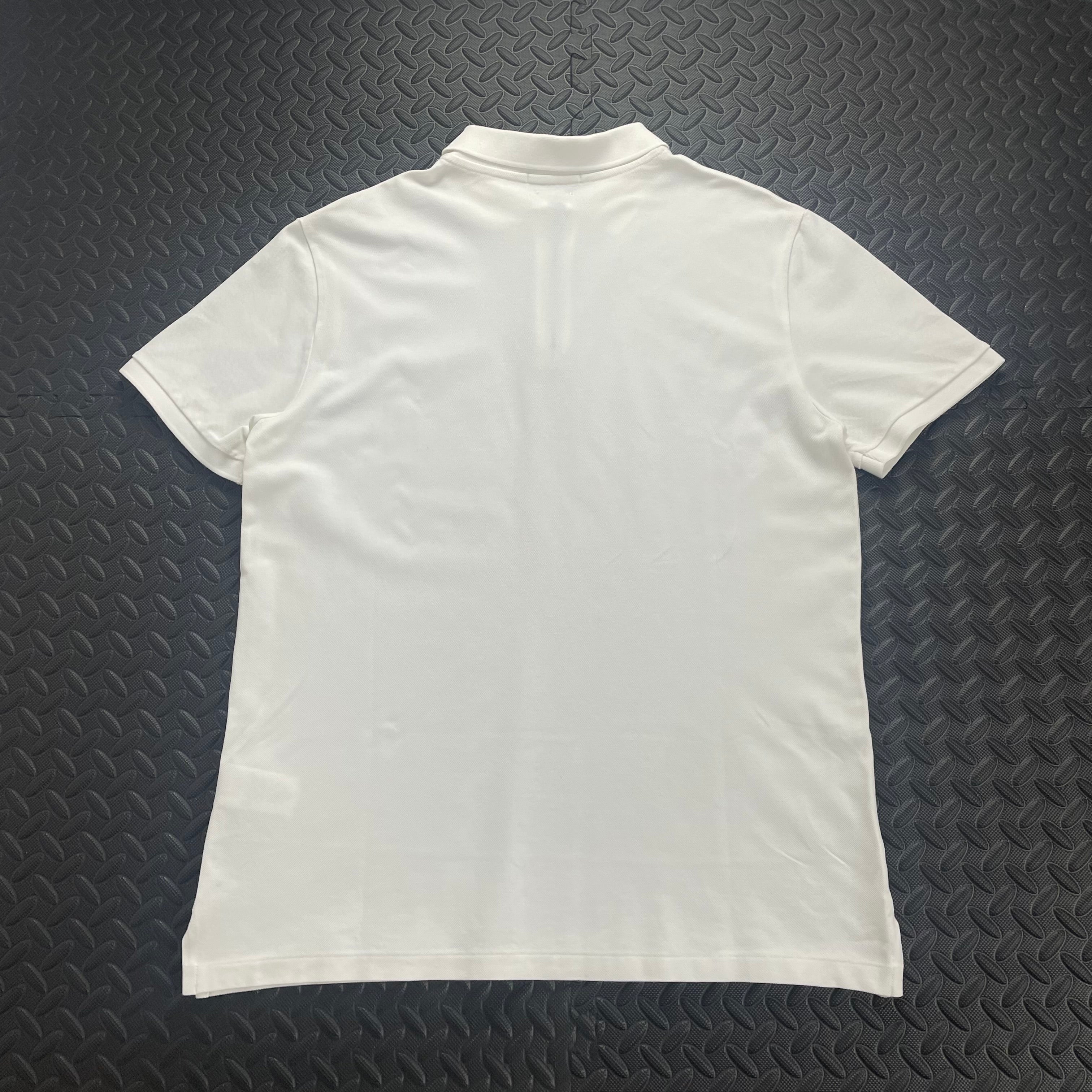 Ralph Lauren Quarter Zip Polo Shirt - White