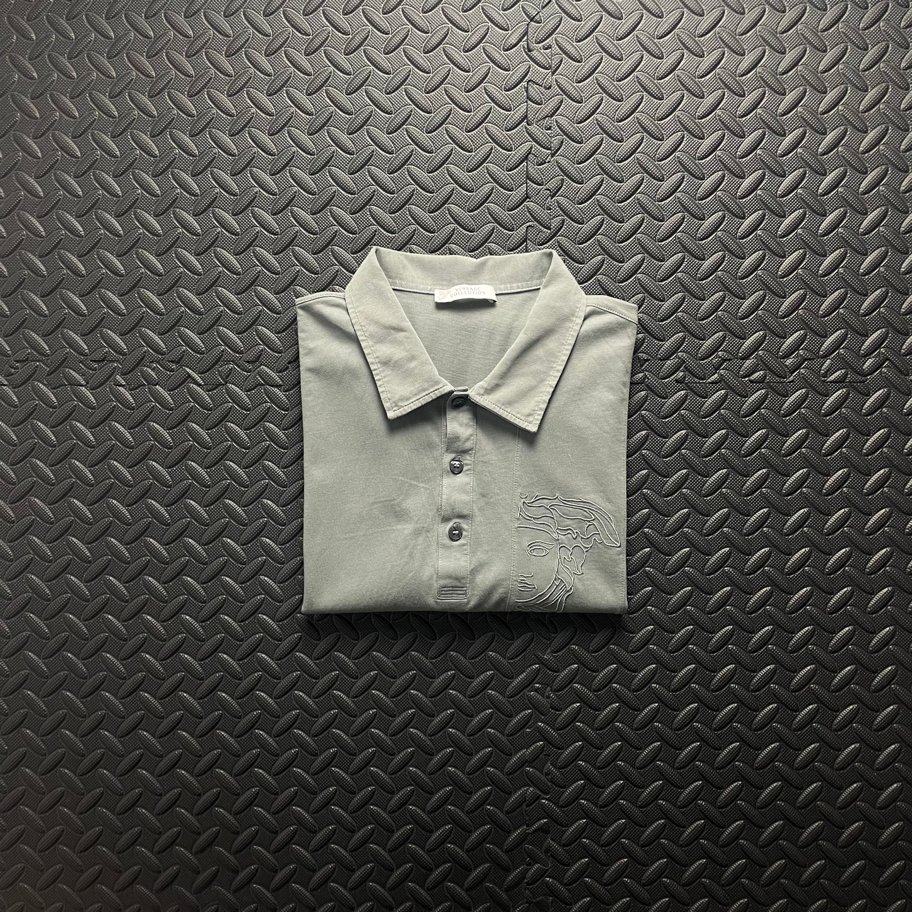 Versace Polo Shirt - Grey