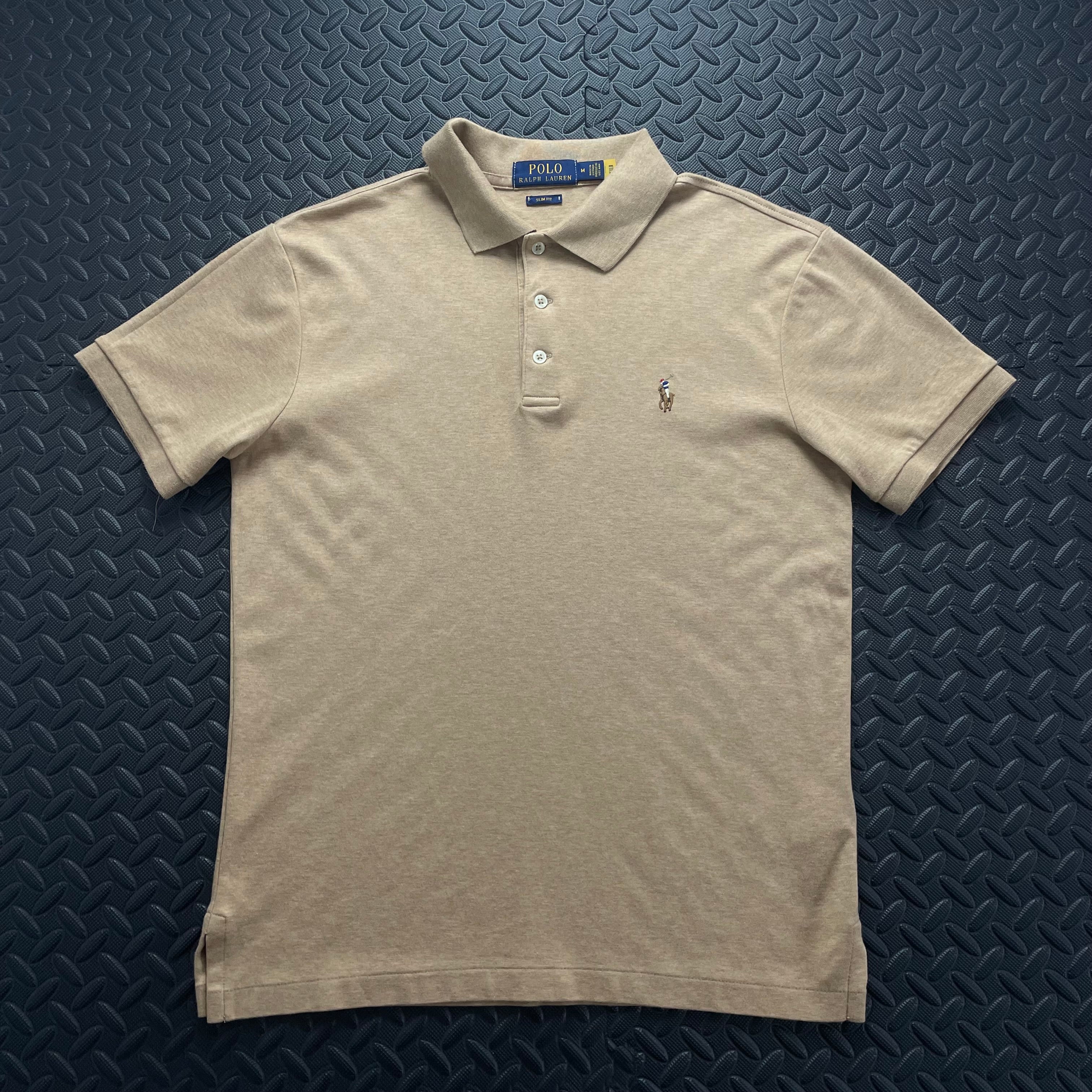 Ralph Lauren Soft Cotton Polo Shirt - Tan