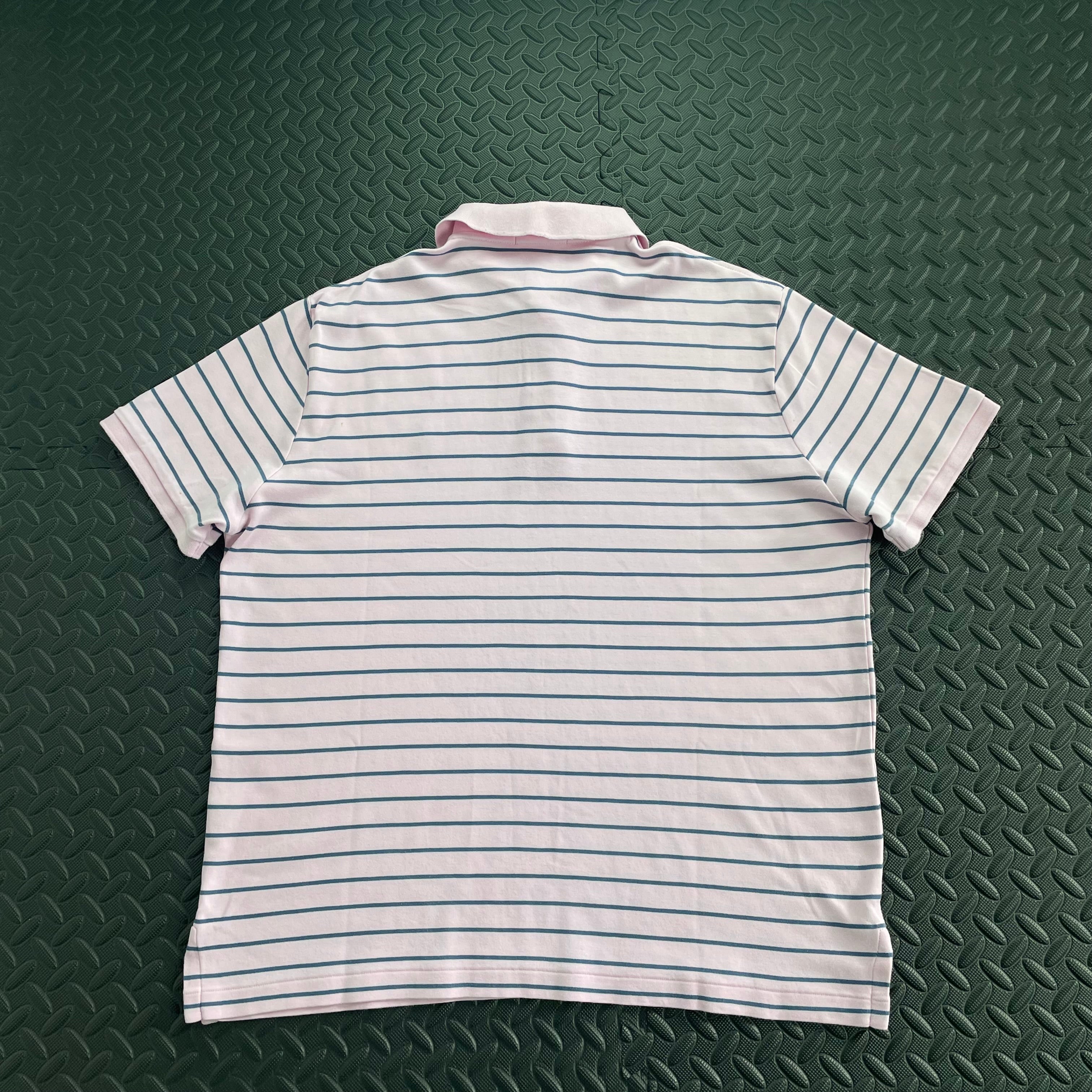 Ralph Lauren Striped Soft Cotton Polo Shirt - Pink