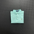 Ralph Lauren Striped Soft Cotton Polo Shirt - Mint