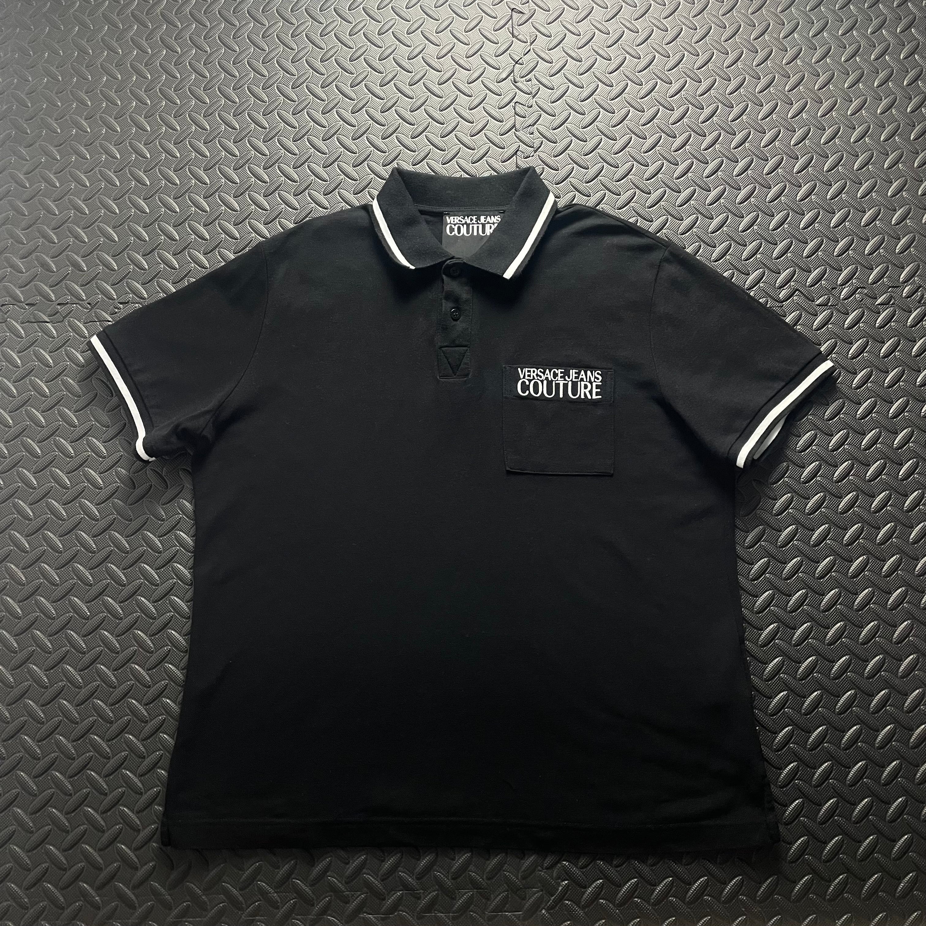 Versace Jeans Couture Polo Shirt - Black
