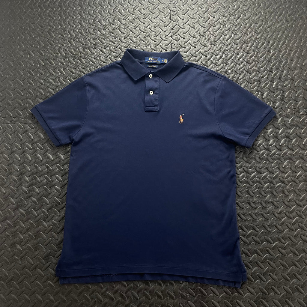 Ralph Lauren Soft Cotton Polo Shirt - Navy