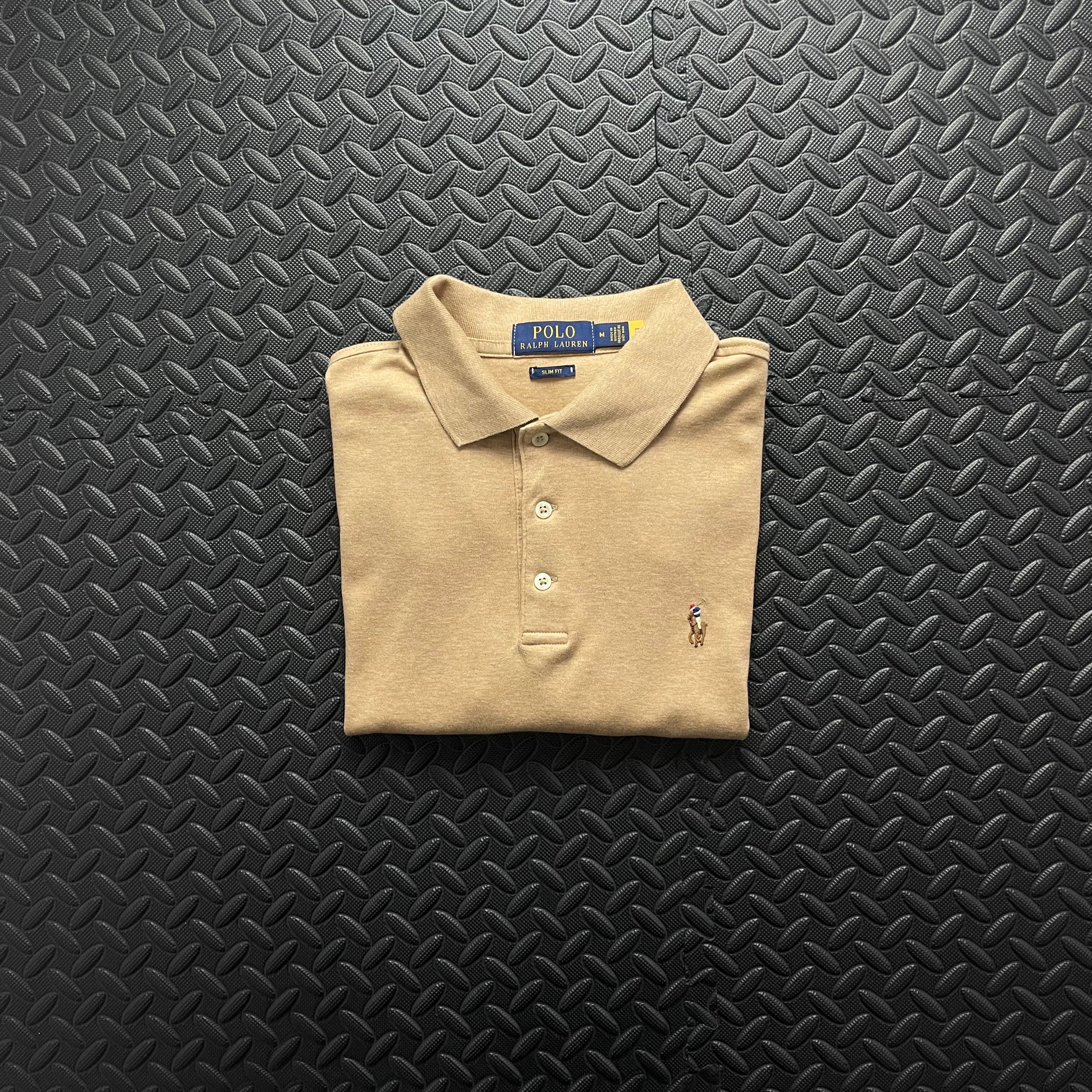 Ralph Lauren Soft Cotton Polo Shirt - Tan