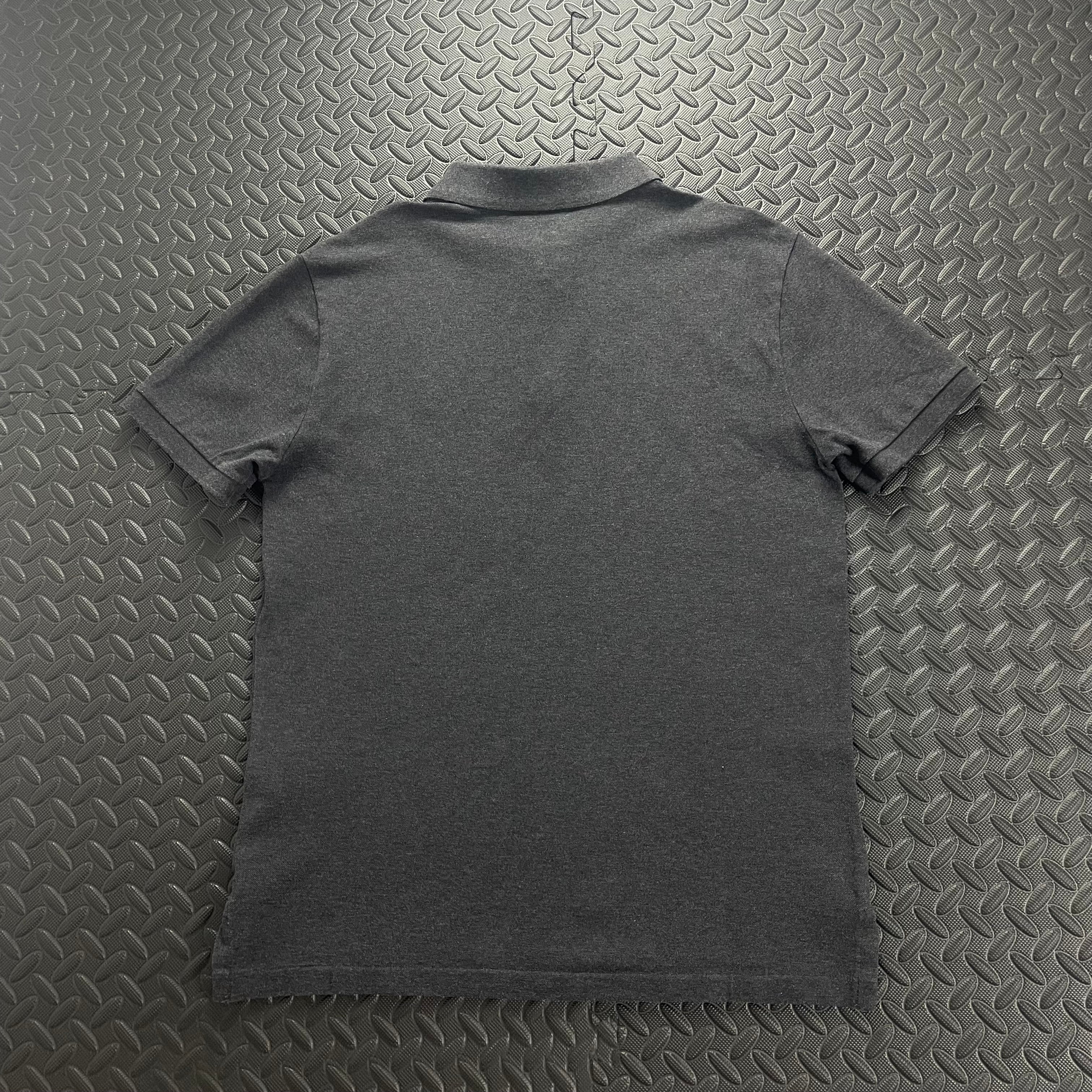 Ralph Lauren Quarter Zip Polo Shirt - Grey