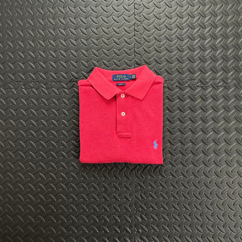 Ralph Lauren Iconic Mesh Polo Shirt - Coral