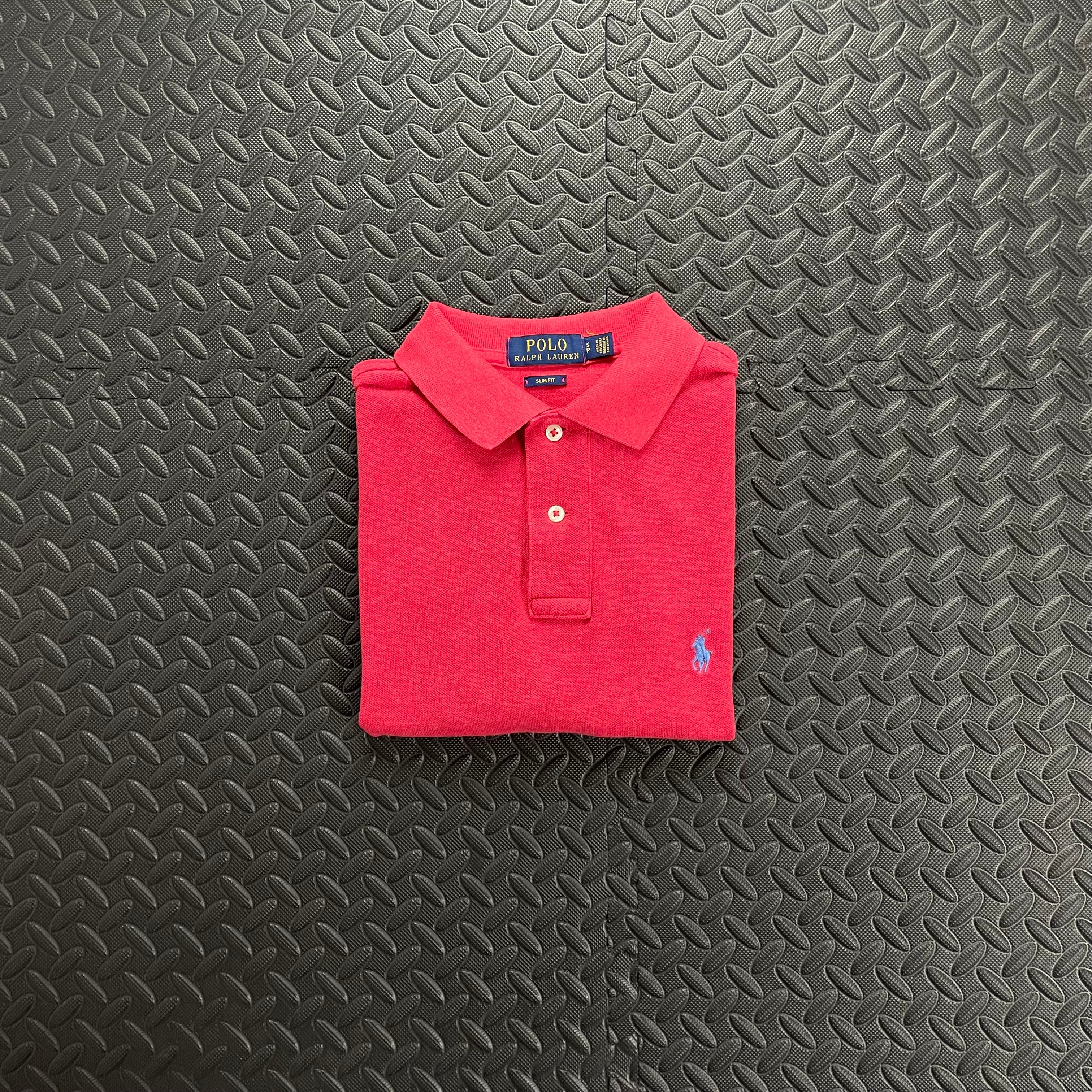 Ralph Lauren Iconic Mesh Polo Shirt - Coral