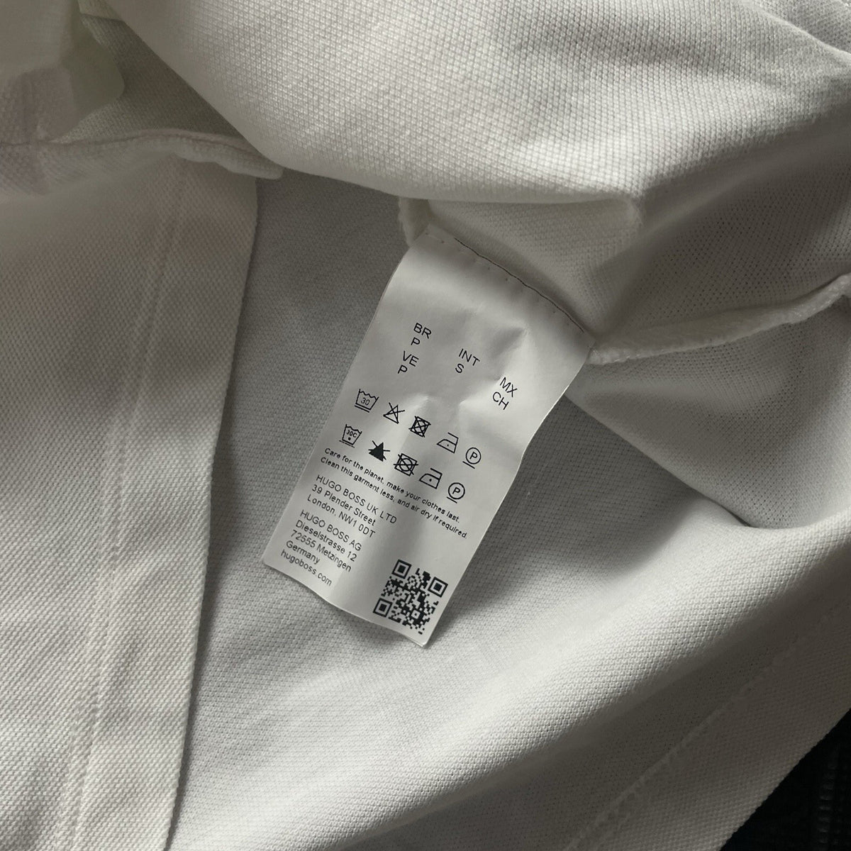 Hugo Boss White Polo Shirt | Men’s Slim Fit S / 3273
