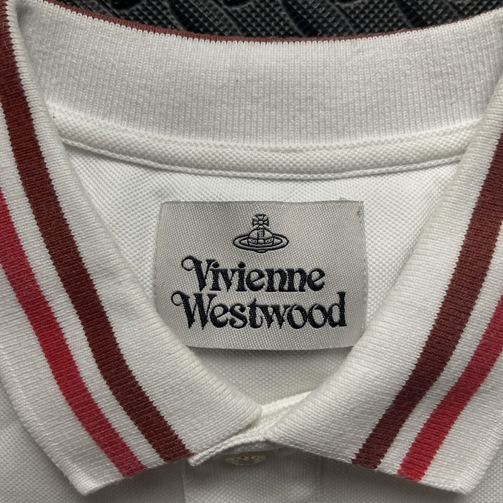 Vivienne Westwood White Polo Shirt | Men’s L / 3302