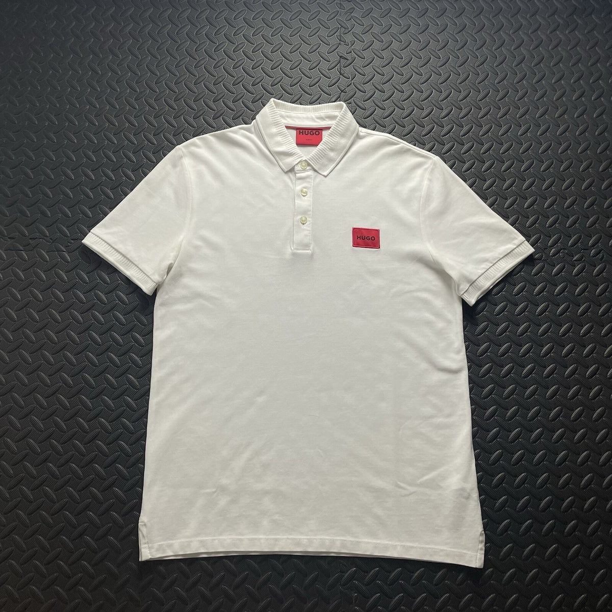 Hugo Boss White Polo Shirt | Men’s Slim Fit S