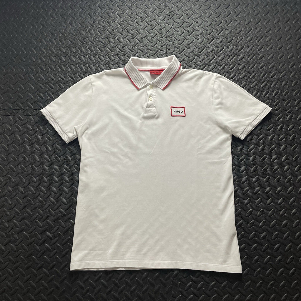 Hugo Boss White Polo Shirt | Men’s Classic Fit XS / 3133